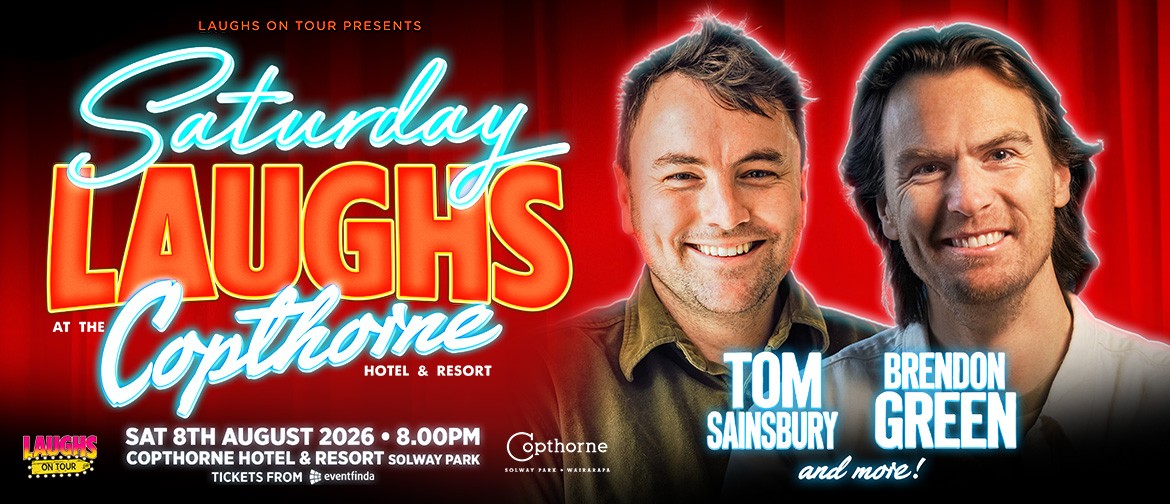 Saturday Laughs August 2026 Copthorne