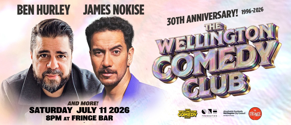 Wellington Comedy CLub 30th anniversary